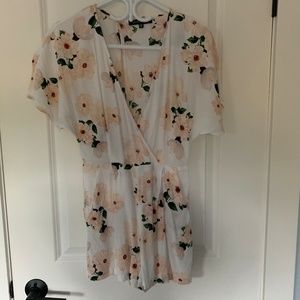Dynamite Floral Romper